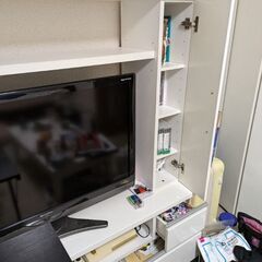 収納付きテレビ台の画像