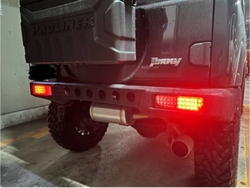 JB64用ジムニー用 エクストリームリアバンパー ラプター塗装済み