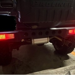 JB64用ジムニー用 エクストリームリアバンパー ラプター塗装済み