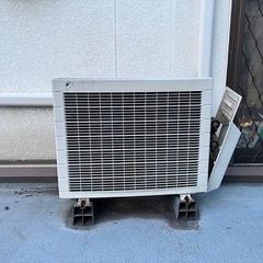 エアコンの取り外し、取り付け