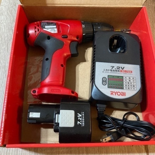 RYOBI 充電式ドライバドリル