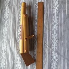 昭和レトロ 手造 機関銃 玩具 おもちゃ 当時物の画像