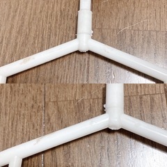 黒プラスチックハンガー＆スカートハンガー＆針金ハンガー＆白系ハンガーまとめて10本:洗濯用品:家庭用品の画像