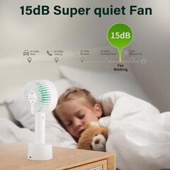 HandFan HF316 携帯扇風機 ホワイトの画像