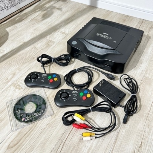 商談中】ソフト付 NEOGEO CD ネオジオ 本体 すぐにプレイ出来る 真