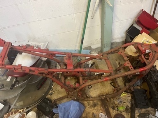 YAMAHA旧車RZ250Rフレーム