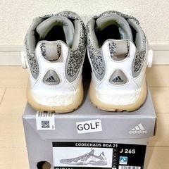 【美品】コードカオス ボア21 ゴルフシューズ 26.5（練習場で1度使用）の画像