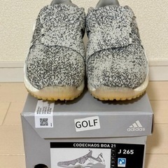 【美品】コードカオス ボア21 ゴルフシューズ 26.5（練習場で1度使用）の画像