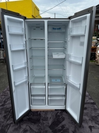 アクア 449L 冷蔵庫 AQR-SBS45J(2020年式)超美品
