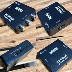HDMI to RCA 変換コンバーター GANA HDMI to AV コンポジットの画像