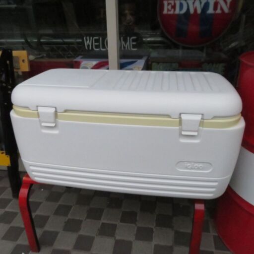 igloo 大容量クーラーボックス クイック&クール100(95L)？ 詳細がわかりません。釣りやキャンプなどアウトドアに|江別市のリサイクルショップドロップ