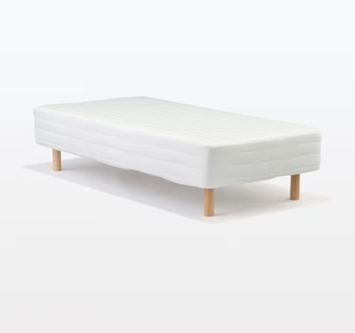 無印良品　ベッド　脚付マットレスポケットコイル