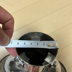マフラーカッター ストレート2本出し 2個の画像