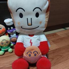 アンパンマンのぬいぐるみセットの画像