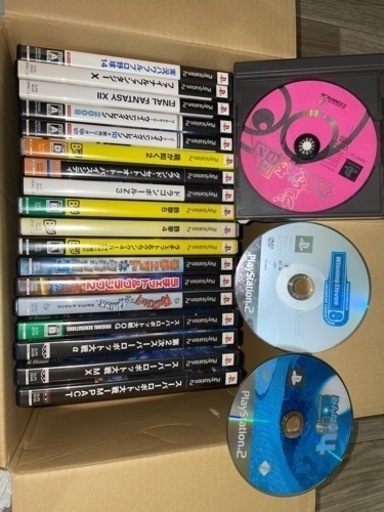 プレステ2本体、ソフト18本＋3本