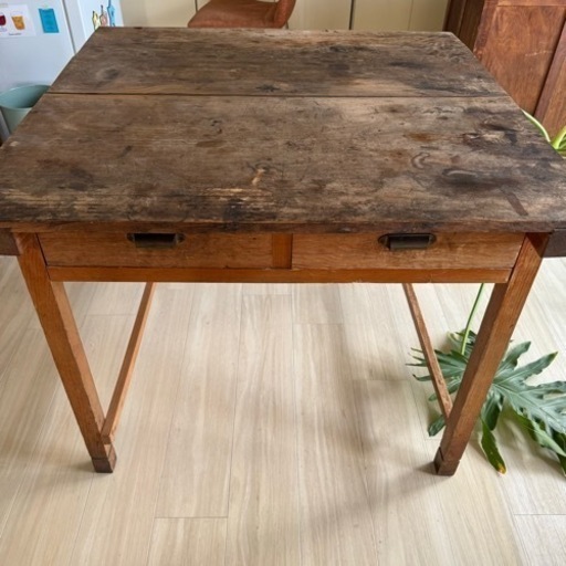 【取引中】古道具　テーブル　机　古家具　木製