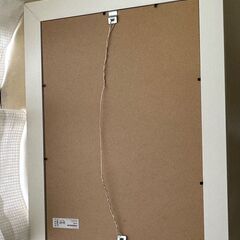 イケア　IKEA　額縁　白　VIRSERUM/ヴィールセルム　5個セットの画像