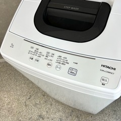 ☑︎ご成約済み🤝 HITACHI 一人暮らし洗濯機 5kg✨ 2020年製⭕️の画像