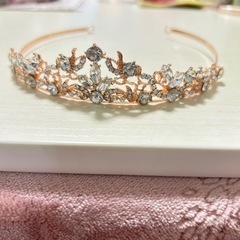 ティアラ　グローブ　結婚式の画像