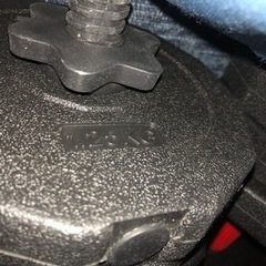 可変式ダンベル18KGセット（片手9kg×2個）/筋トレ ダイエット器具の画像