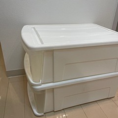 収納ケース カラーボックス(２個)の画像