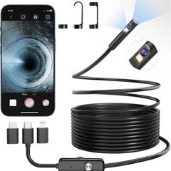 【300万画素&WIFI不要】BlueFire ファイバースコー...