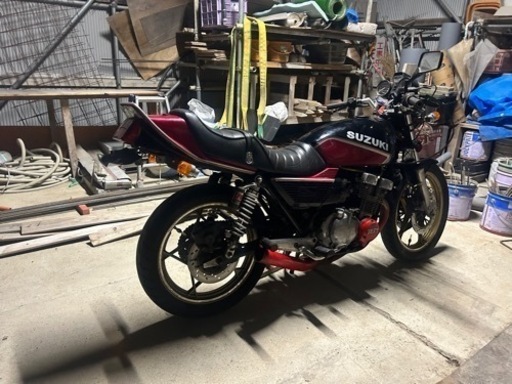 GSX400F 調子良好