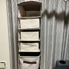 ニトリ衣類収納/吊り下げ収納5段