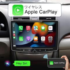 ディスプレイオーディオ 10インチ 2din 4コア 4G+64G Androidカーナビ ワイヤレス CarPlay＆Android Auto アップルカープレイ&アンドロイドオートナビ ミラーリング 車でYoutubeを見るcarplay オンダッシュスマートモニター GPS内蔵 Bulethooth バックカメラ付き/FM/AM 対応カーオーディオ家電 オーディオの画像
