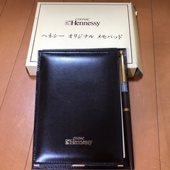 ヘネシーオリジナルメモパッド⭐︎高級感⭐︎未使用品