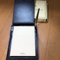 ヘネシーオリジナルメモパッド⭐︎高級感⭐︎未使用品の画像