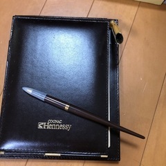 ヘネシーオリジナルメモパッド⭐︎高級感⭐︎未使用品の画像