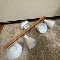 照明2点セット　電球付きの画像