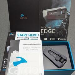 【新品未使用】Cardo Packtalk EDGE 日本語設定...