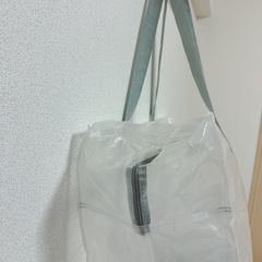 【値下げ】3COINS クリアボックスバッグLL　の画像