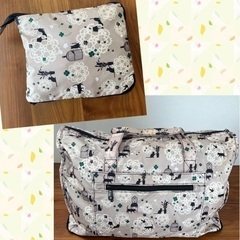 夏のご旅行に★折りたたみボストンバッグ HAPITAS ハピタス...