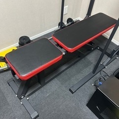 筋トレ器具一式　ダンベル　ベンチ　懸垂マシン