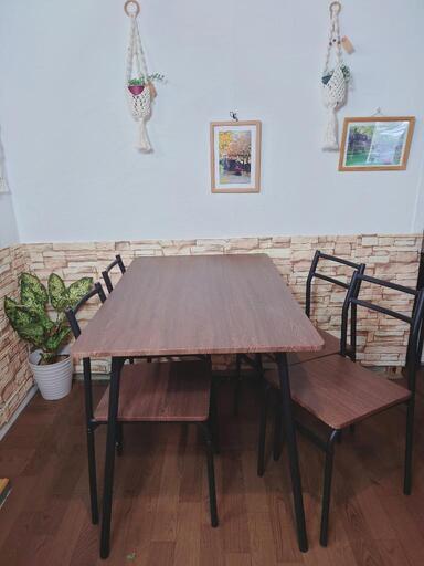 値下げ✨美品✨ダイニングテーブルセット　家具 テーブル