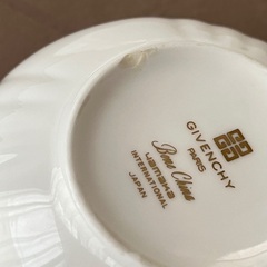 5個セット★美品★白＆ゴールドのフルーツボウル　果物皿　サラダボウル　小鉢　小皿　器 GIVENCHY PARIS　ジバンシィー パリの画像
