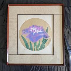 美術品 池田恒象 日本画 膠彩画 額縁付き