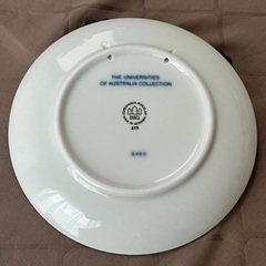 デンマーク製★COPENGAGEN PORCELAIN コペンハーゲンポーセリン製プレート18cm The Australian National University （ANU）オーストラリア国立大学の絵皿18cm シリアルナンバー入り　の画像