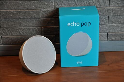 アマゾンechoPop（ (エコーポップ with Alexa｜グレーシャーホワイト）