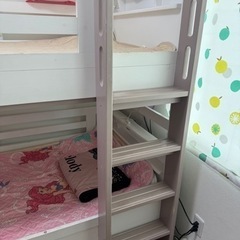 家具 ベッド 二段ベッドの画像