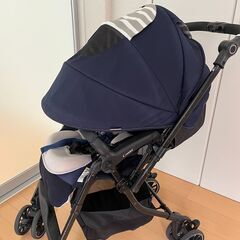 コンビ　ベビーカー　メチャカル ハンディ オート4キャス エッグショック HFの画像