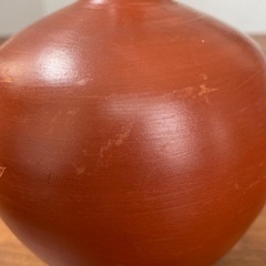 スペイン製★テラコッタ色の花瓶　一輪挿し 高さ17cm　スペイン　置物　の画像