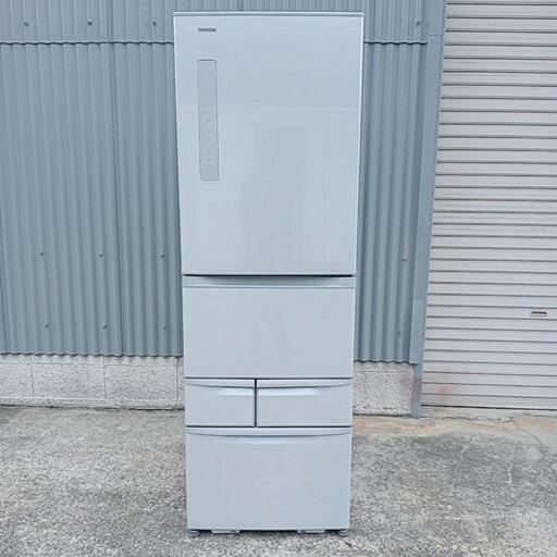 東芝 ノンフロン冷蔵庫 GR-G43G 中古品 426L 2014製 動作確認済み