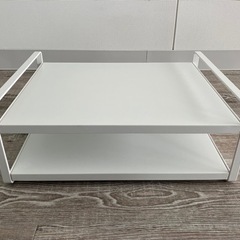 山崎実業 tower レンジ上ラック