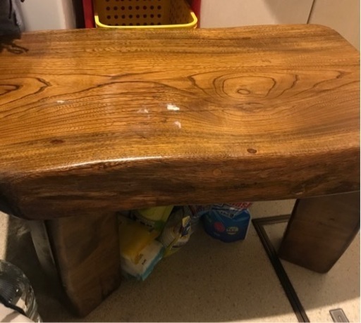 オーダーで作ったテーブル