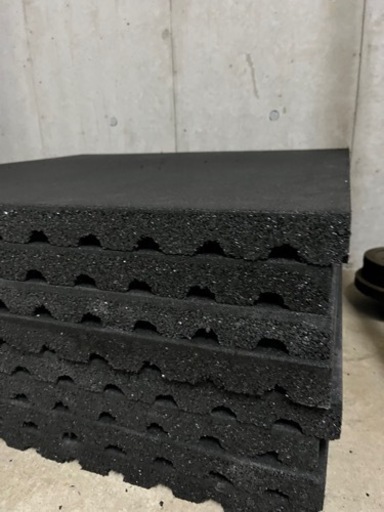 厚み5 cm ラバーマット