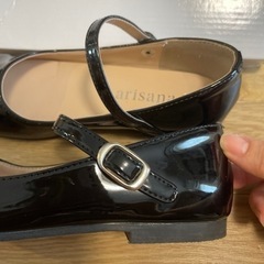 【美品】アリサナ 女の子 フォーマルシューズ 20センチの画像